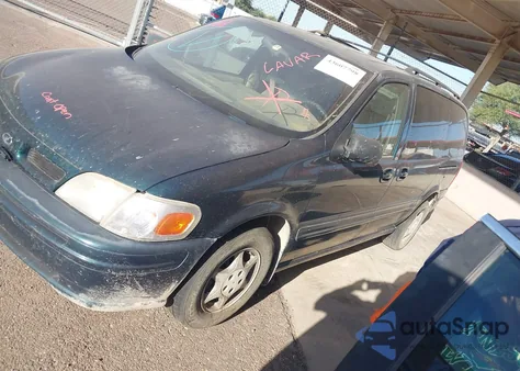 2000 Oldsmobile Silhouette Gl z USA, uszkodzony, nr VIN 1GHDX03E9YD135044